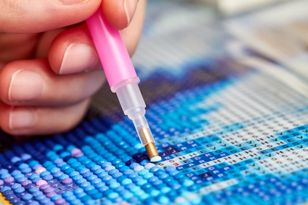 loisir creatif broderie diamant