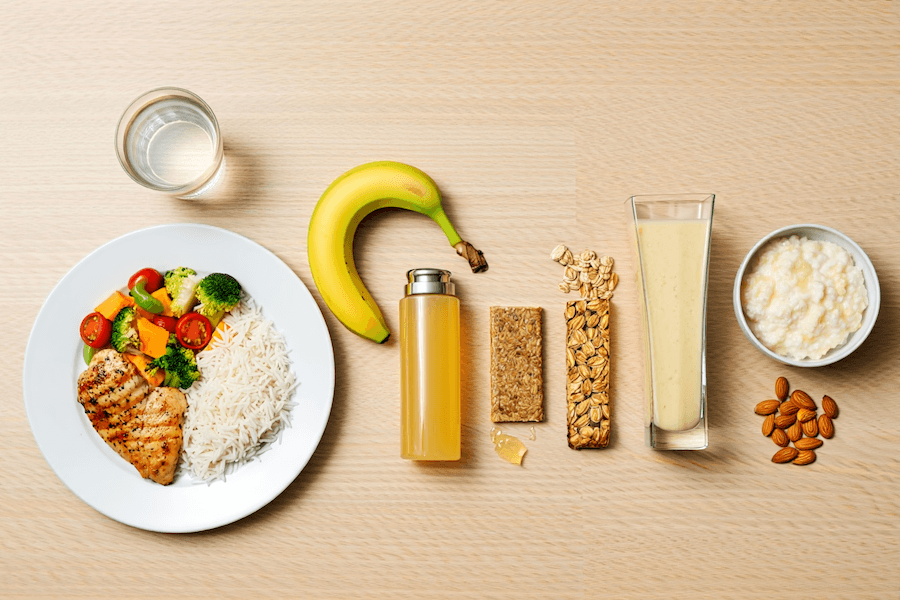 nutrition avant effot sport