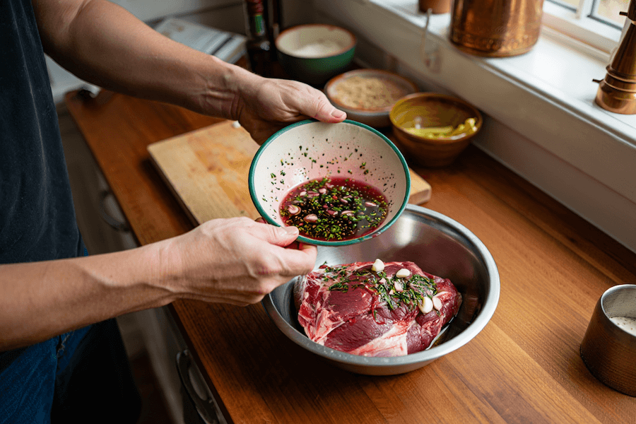 attendrir viande marinade