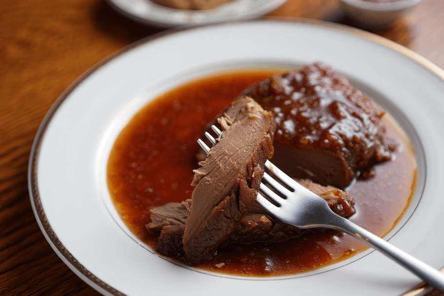 viande assiette tendre