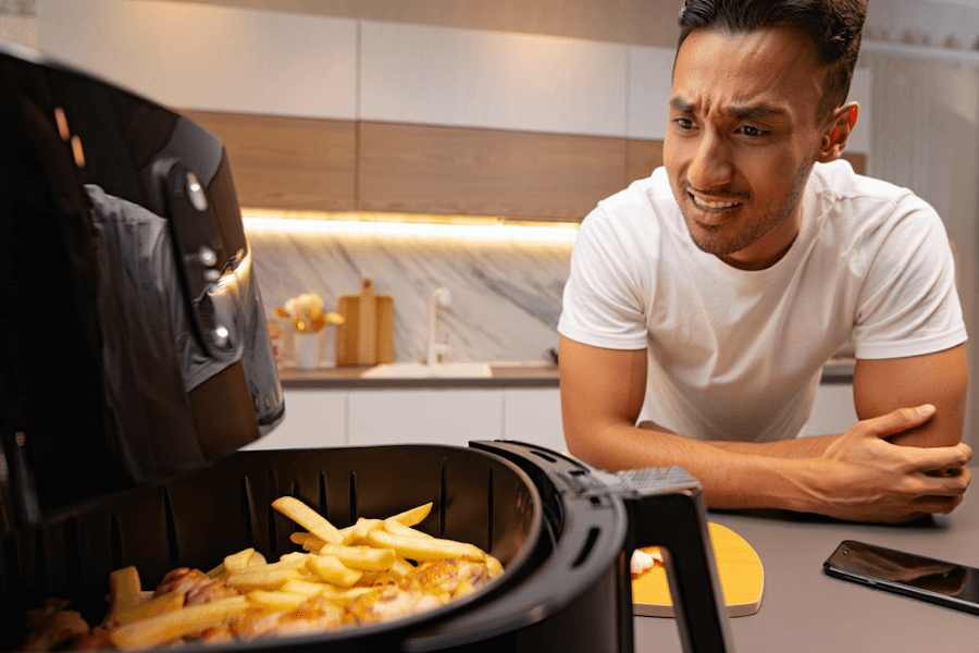 eviter erreur cuisson friteuse sans huile